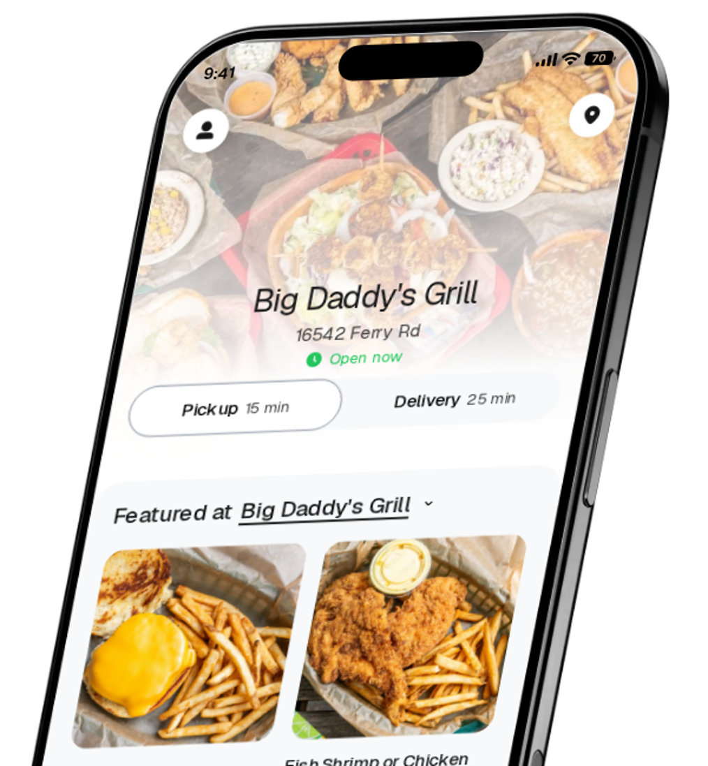 Big Daddy's Grill app preview