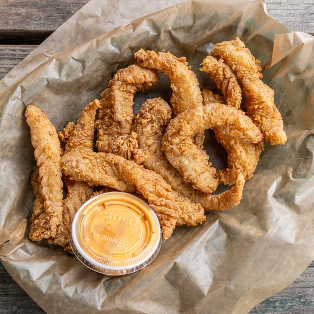 Fried Grouper Fingers.